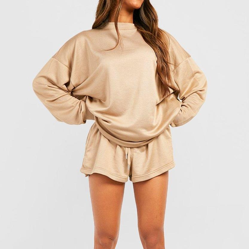 Custom Taupe Super Soft French Terry Oversized Sweatshirt (3).jpg