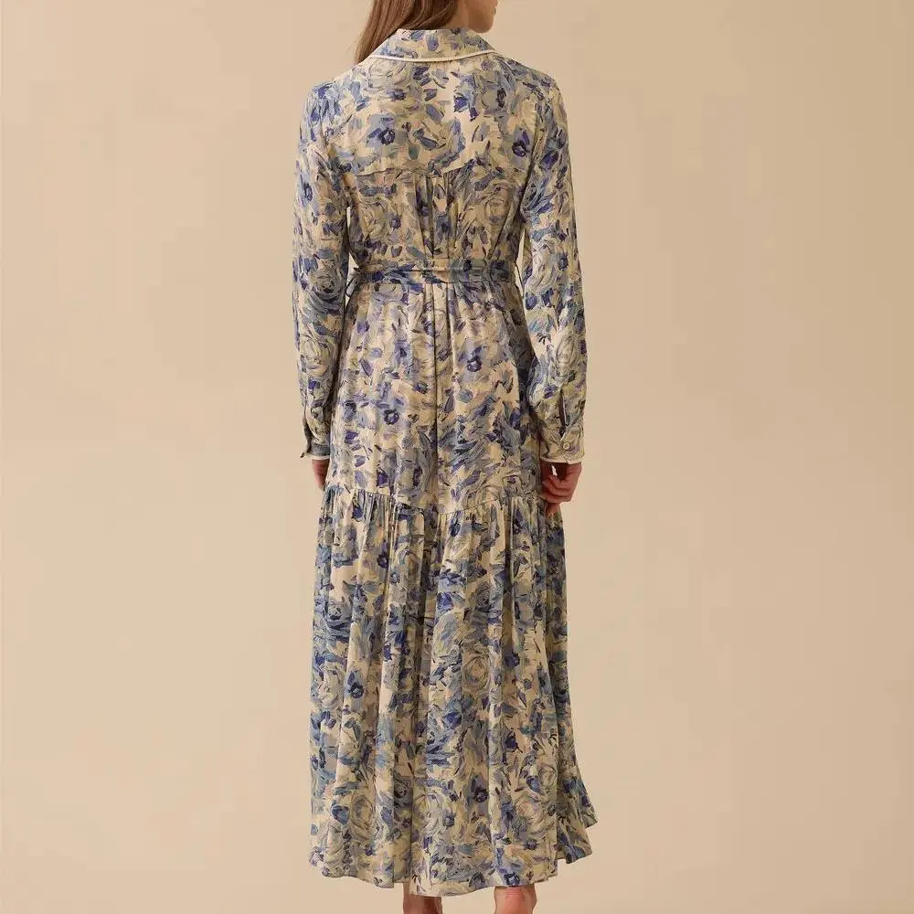 factory custom shirt pleated dress