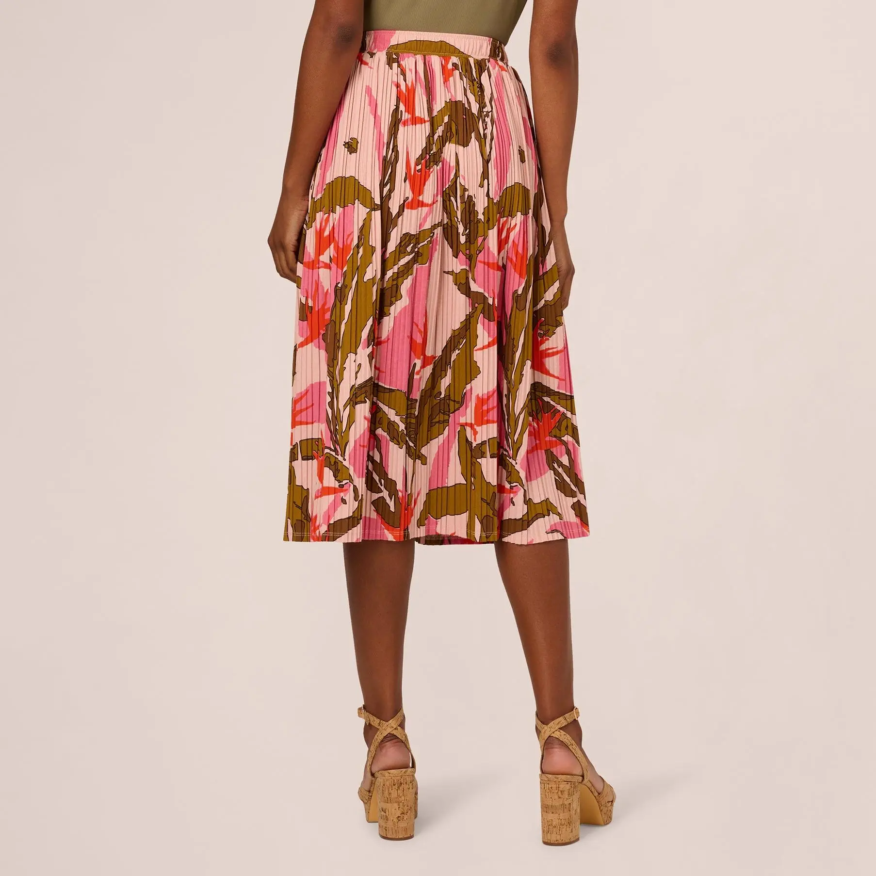 CustomPrinted A Line Midi Skirt In Pale Mauve Botanic Flora (5).jpg