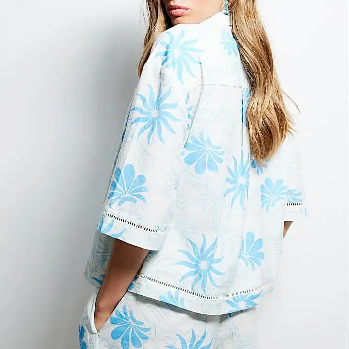 Custom Boxy Floral Shirt