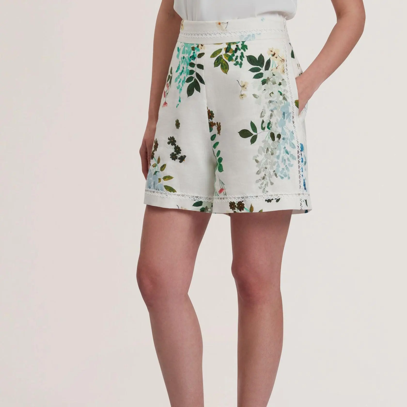 Custom Floral High Waist Linen Shorts With Trim Detail (2).jpg