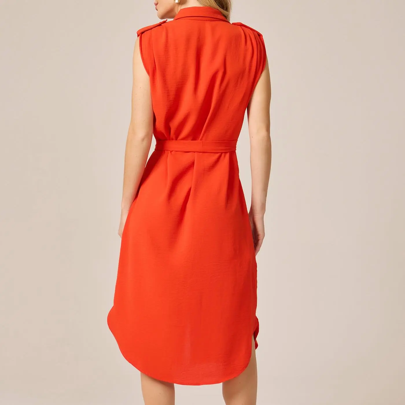 factory custom midi shirt dress 2