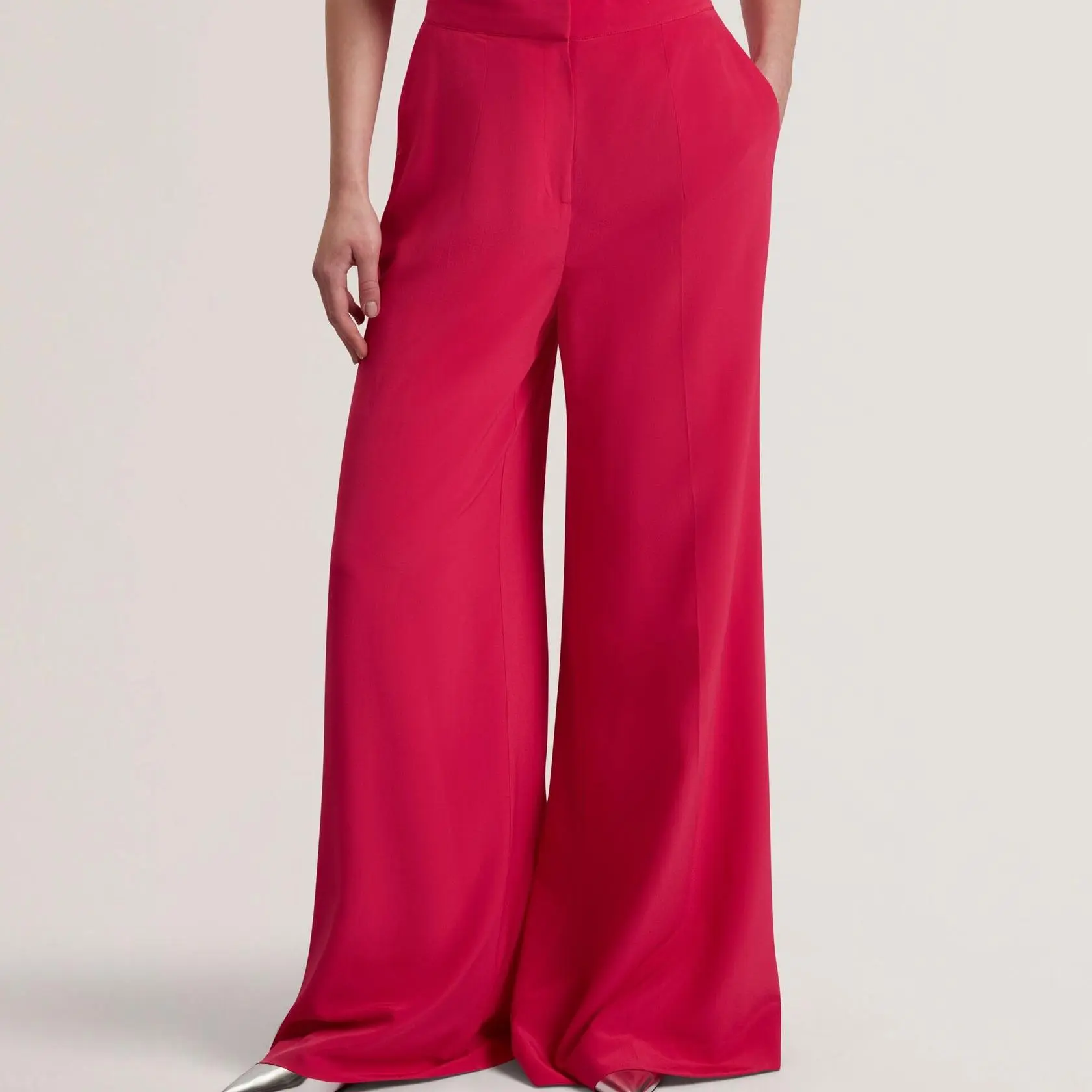 Custom Silk Wide Leg Tailored Trousers (2).jpg