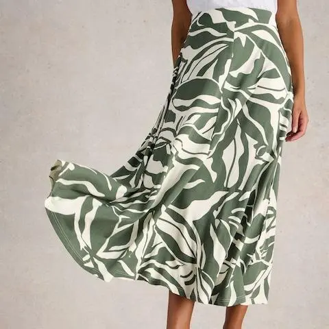 Custom White Stuff Green Jada Jersey Maxi Skirt (3).jpg