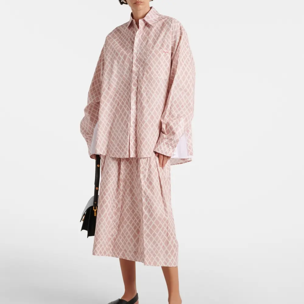 Checked Cotton Poplin Shirt In Pink (2).jpg