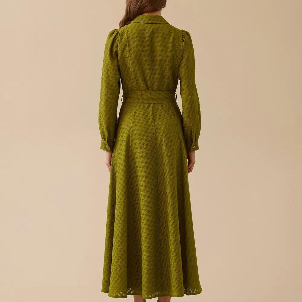 factory custom belt maxi dress 2