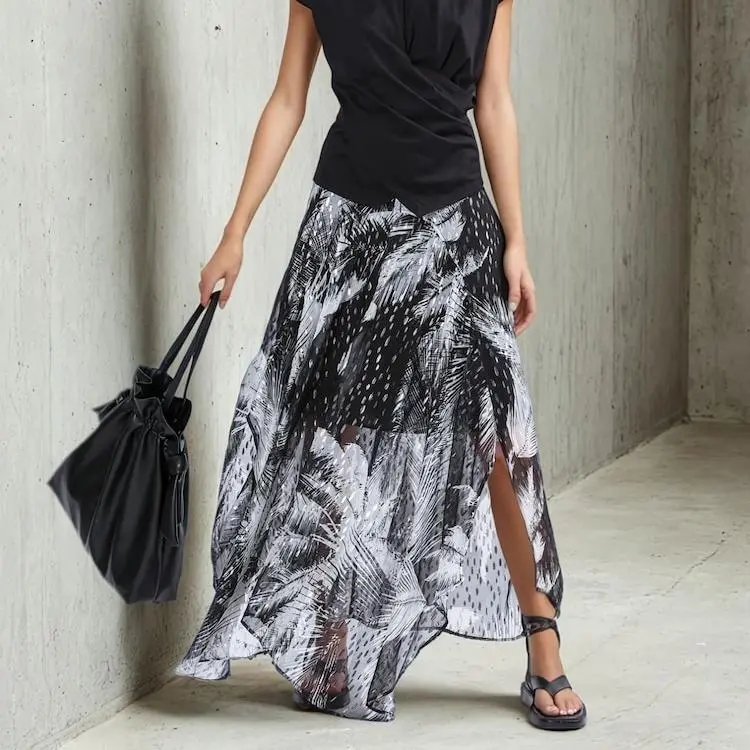 Custom Handkerchief Maxi Skirt