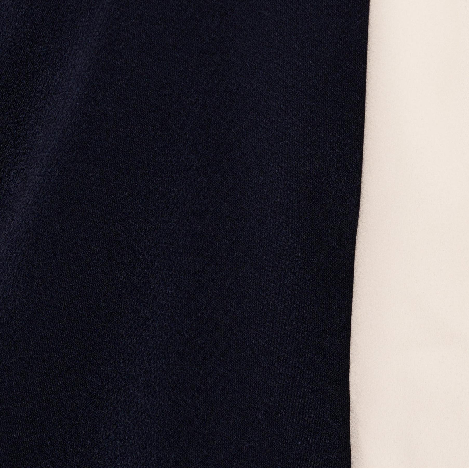 Custom Flutter Sleeve Tie Neck Knit Top