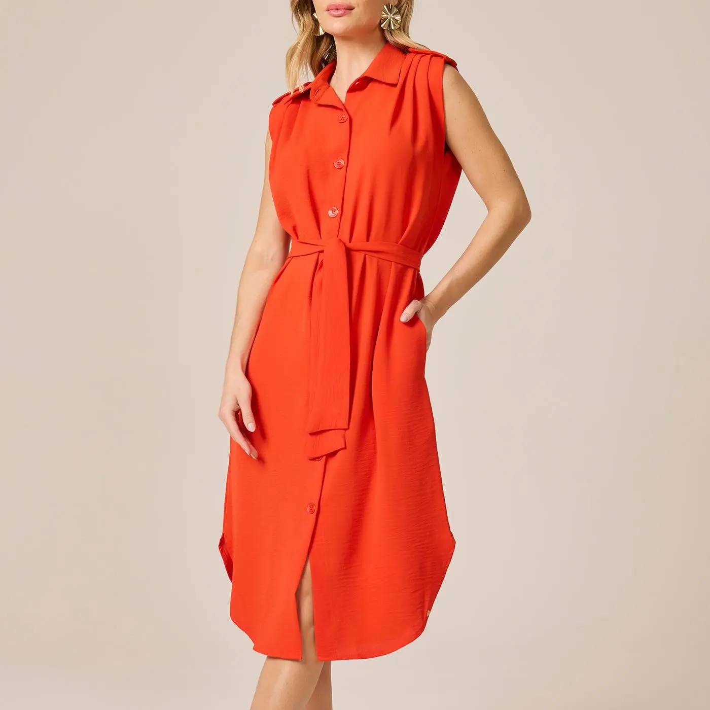 factory custom midi shirt dress 3