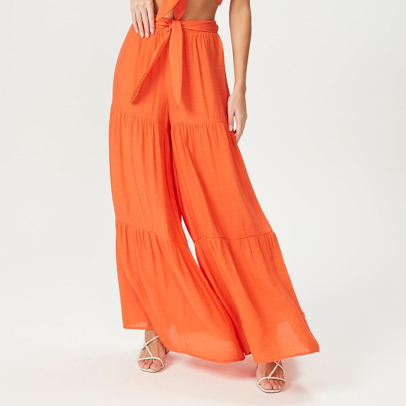 Custom Orange wide-leg pants (2).jpg