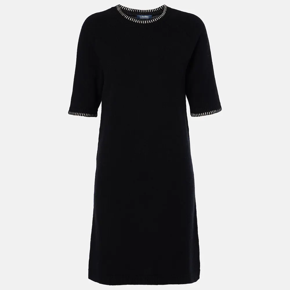 Custom Wholesale Wool & Cashmere Midi Dress