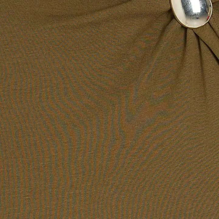 Custom Short Sleeve Drape Trim T-shirt
