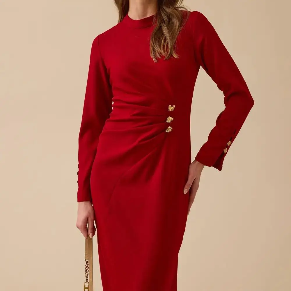 factory custom long dress 4