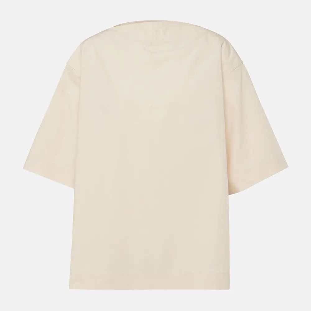 Bulk Custom Beige Cotton Jersey T-Shirt