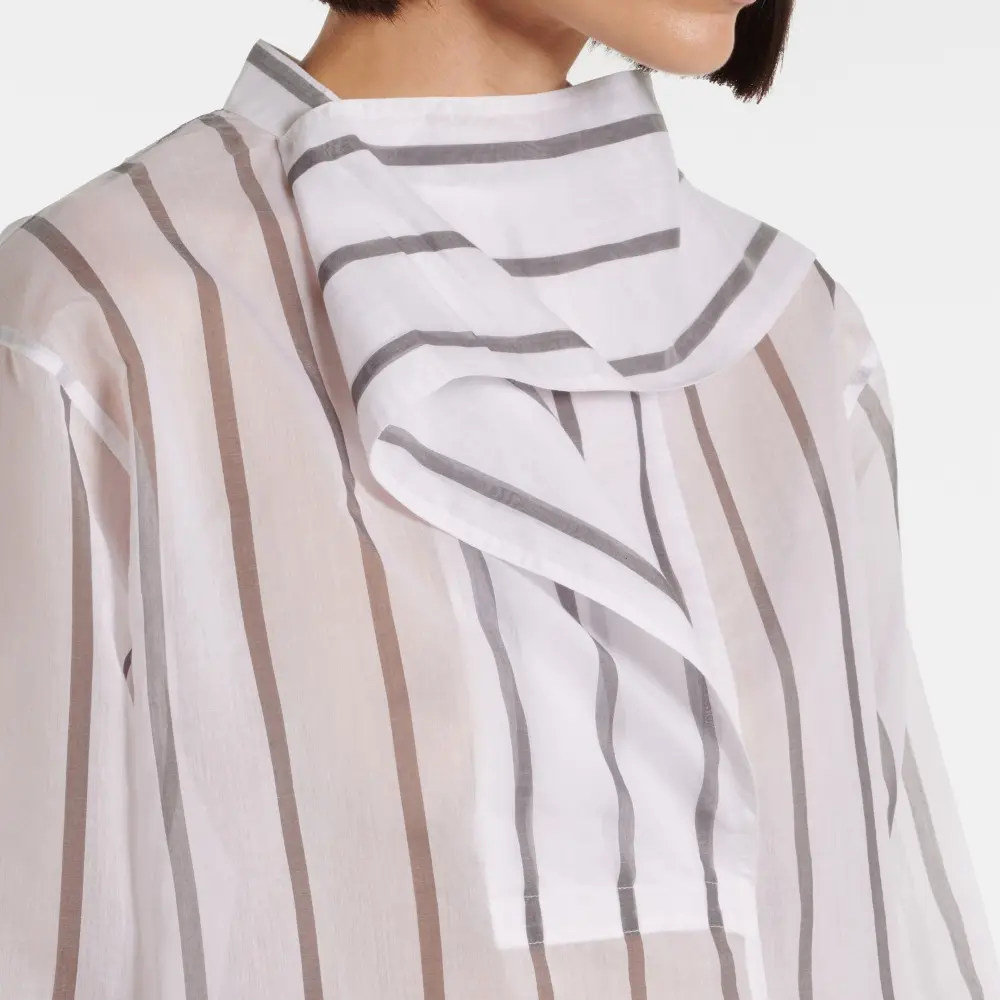 Cotton And Silk Organza Scarf Shirt In White (4).jpg