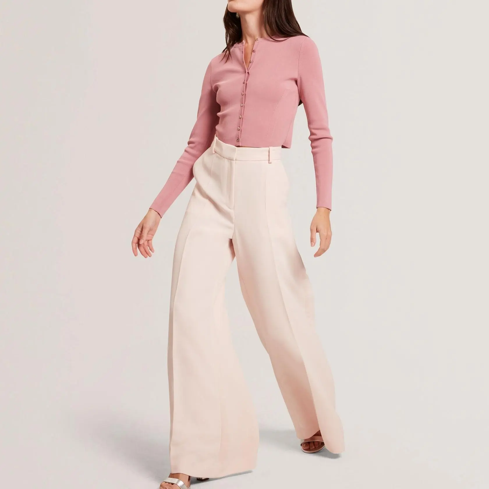 Custom Ultra Wide Leg Woven Tailored Trousers (6).jpg