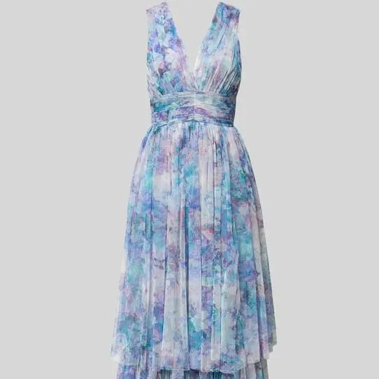Custom blue pleated evening dress (2).jpg