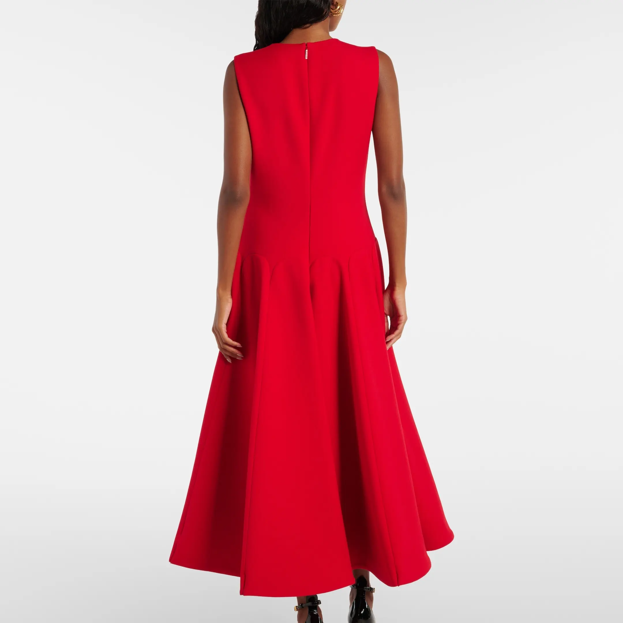 Crepe Couture Virgin Wool Midi Dress (3).jpg