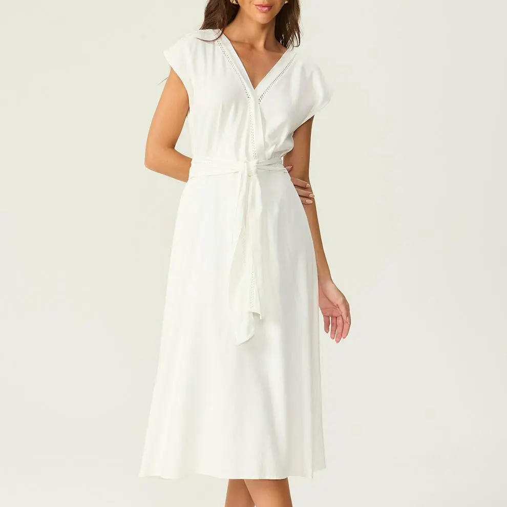 factory custom linen dress