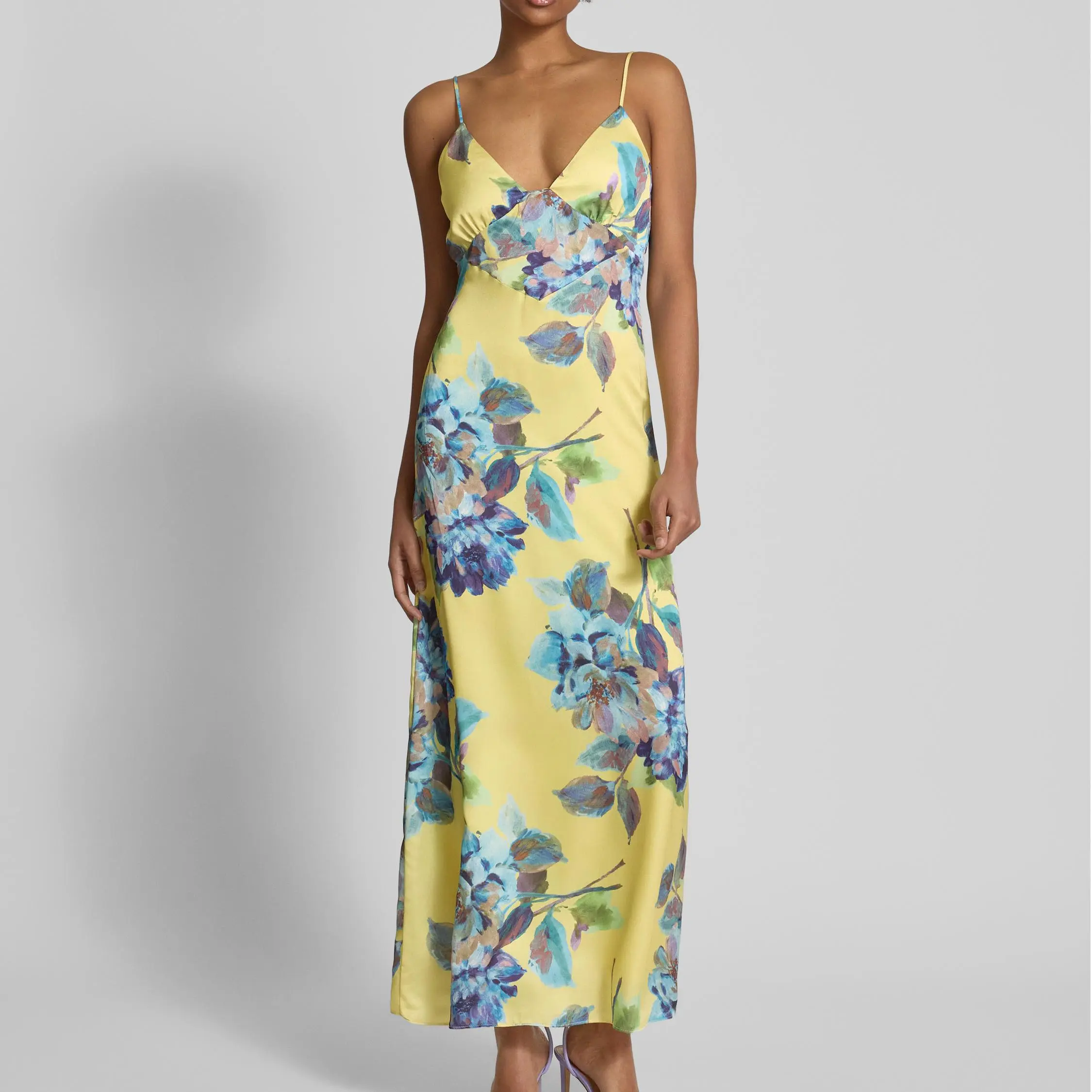 Custom Cocktail dress with V-neck