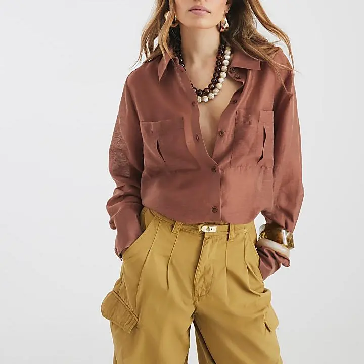 Custom Long Sleeve Utility Shirt