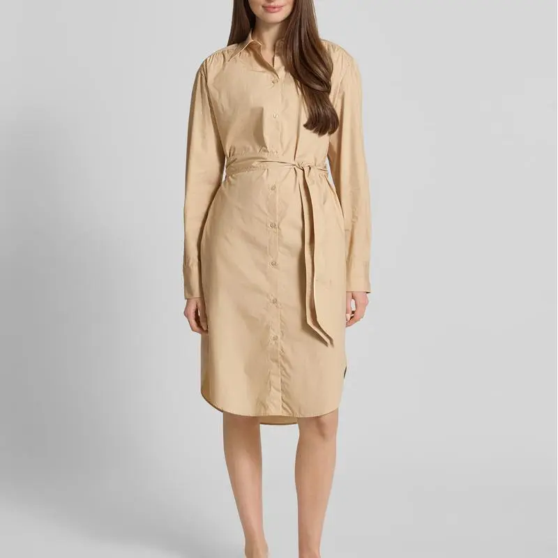Knee-length dress with tie belt (3).jpg