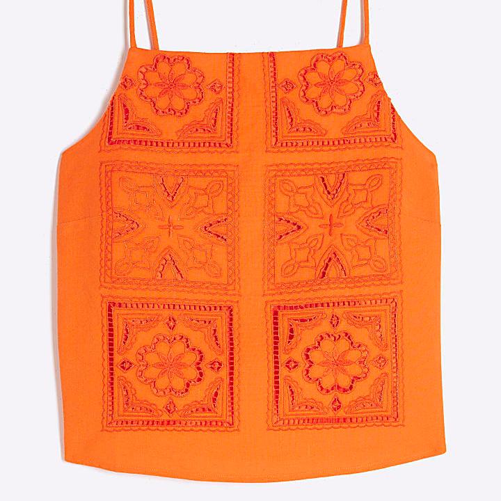 Custom Broderie Tank Top