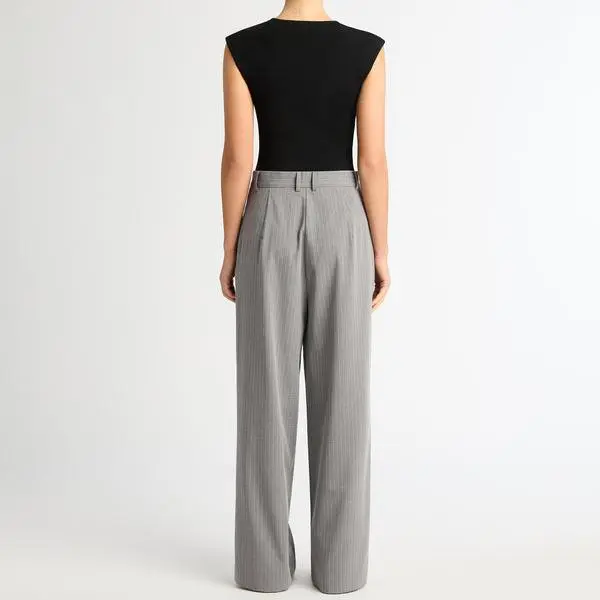 Elegant High quality  Womens Summer Loose Linen Pants for Women .jpg
