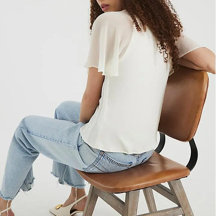 Custom Cream Short Sleeve Hybrid T-shirt