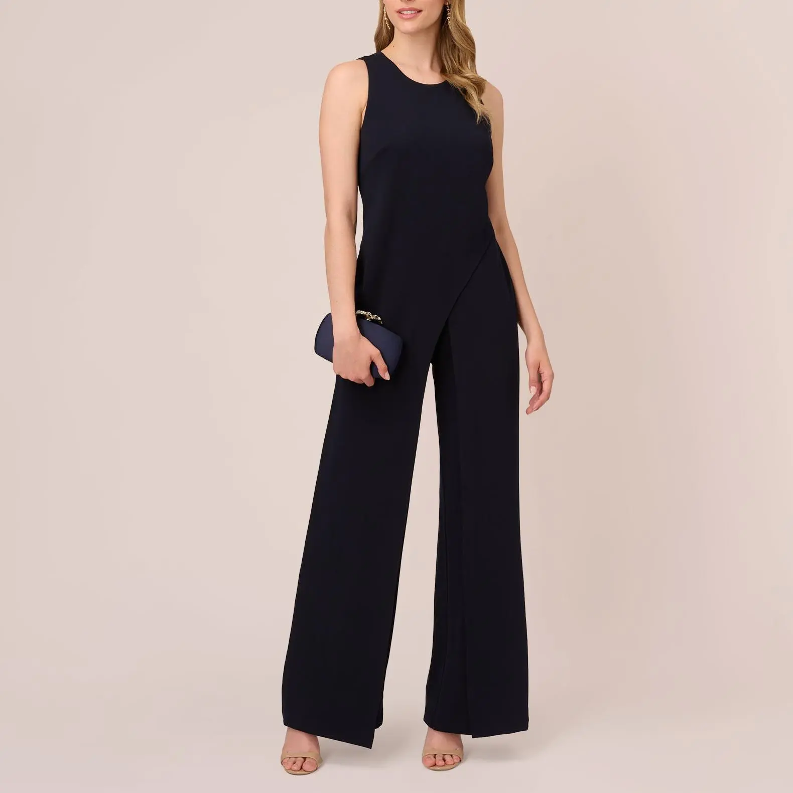Custom Sleeveless Asymmetrical Jumpsuit