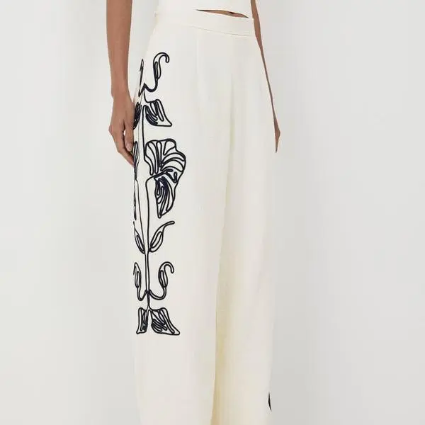 Factory custom wide leg women's pants & trousers