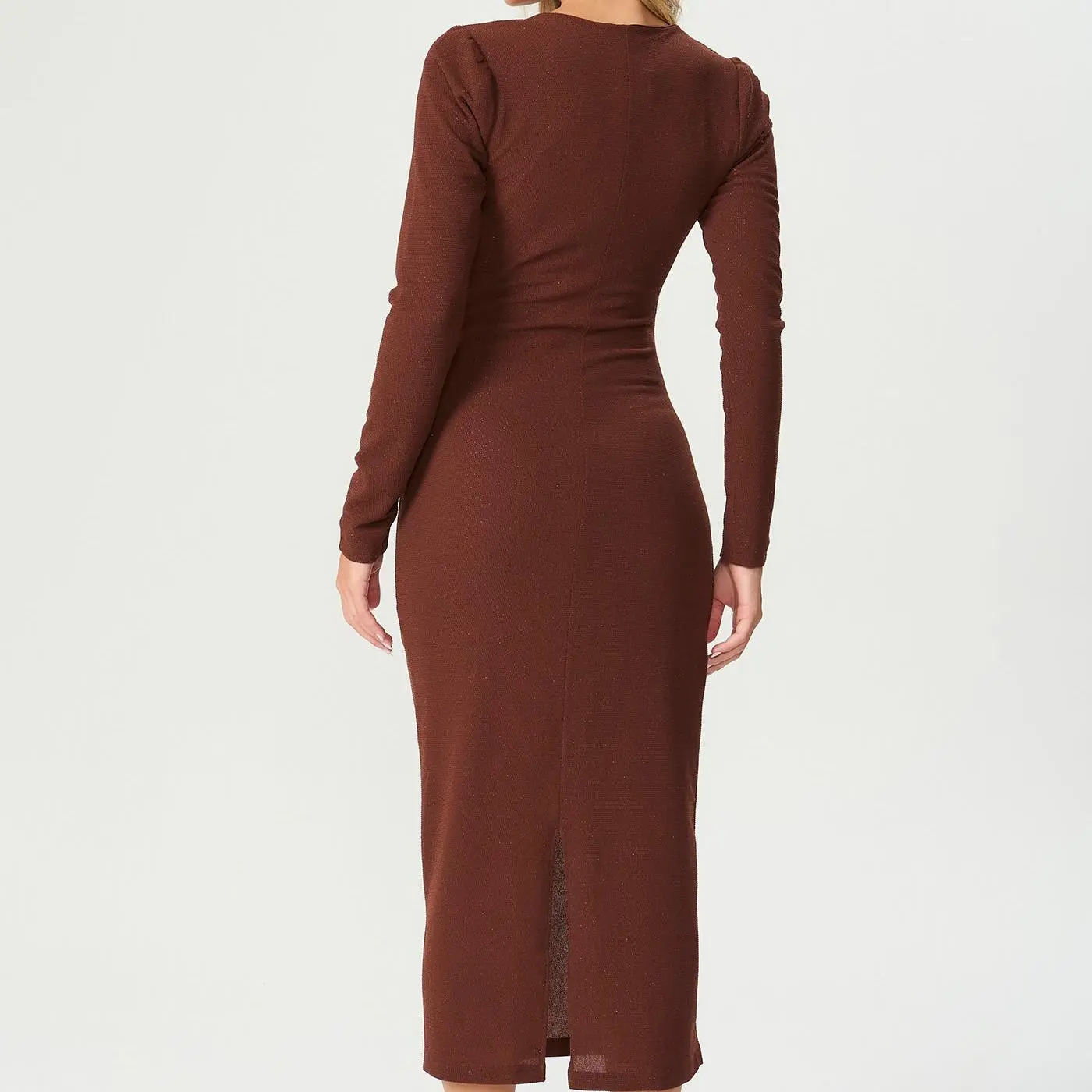 asymmetrical neckline dress3
