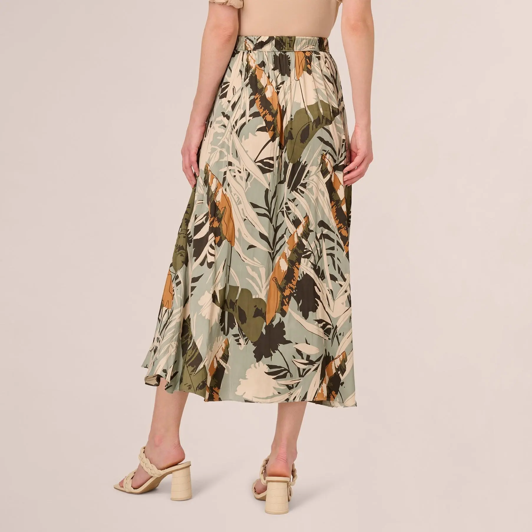 Custom Printed Side Slit A Line Midi Skir (5).jpg