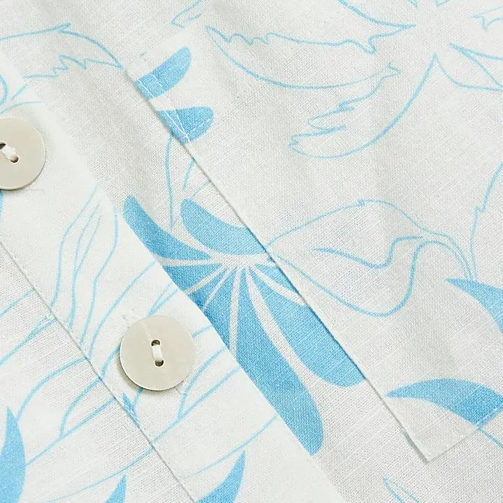 Custom Boxy Floral Shirt