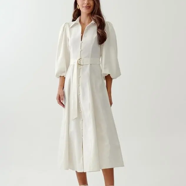 New design custom midi office church dresses for women
