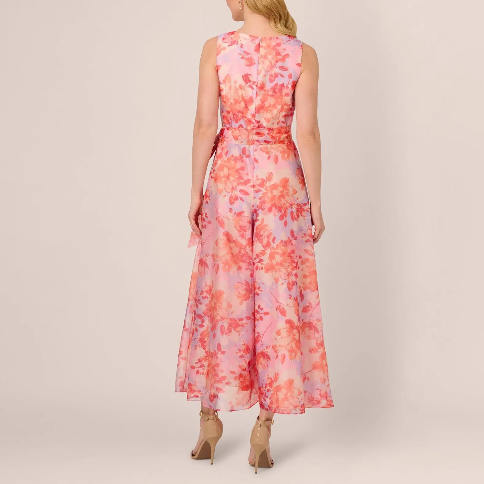 Custom Sleeveless Floral Organza Wide Leg Jumpsuit  (5).jpg