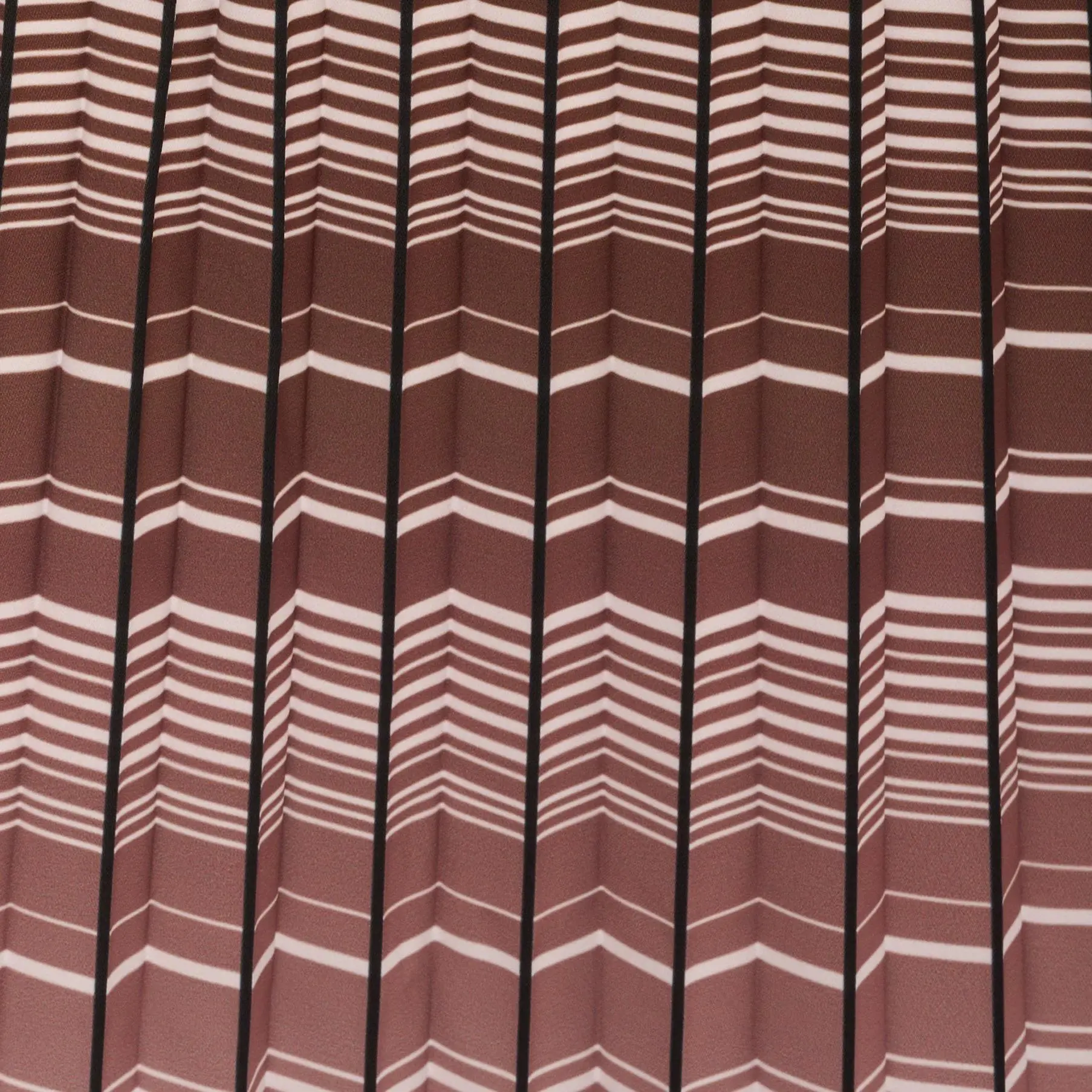 Custom Multicolor Stripe Print Pleated Midi Skirt (6).jpg