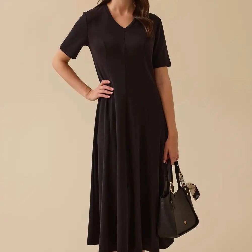 factory custom v neck dress