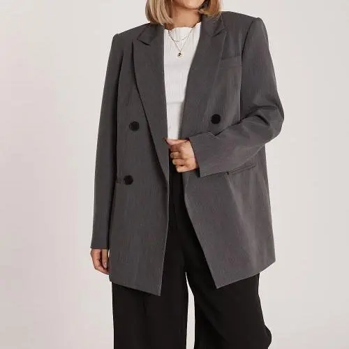 Custom tailored blazer coat